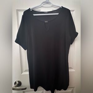 Elegant Black Women's Top